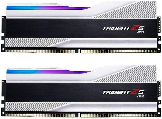 G.Skill Trident Z5 RGB DDR5 32GB RAM με 2x16GB Modules και Ταχύτητα 7200 για Desktop F5-7200J3445G16GX2-TZ5RS