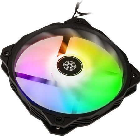 Silverstone Shark Force 160 ARGB Case Fan με Σύνδεση 4-Pin PWM