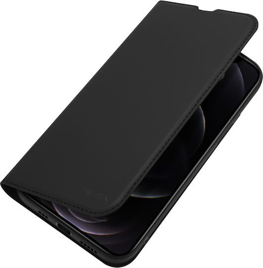 Nevox Vario Book Δερματίνης Μαύρο (iPhone 14 Pro) 2103