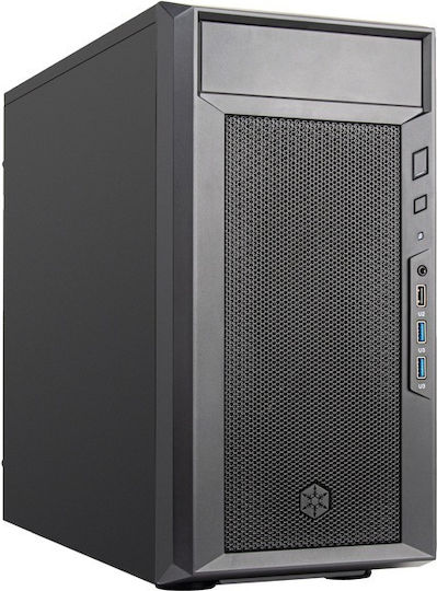 Silverstone FARA 311 Midi Tower Κουτί Υπολογιστή Μαύρο