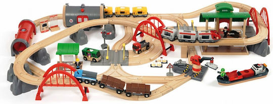 Brio Toys Deluxe Railway Σετ με Τρενάκι για 3+ Ετών 33052