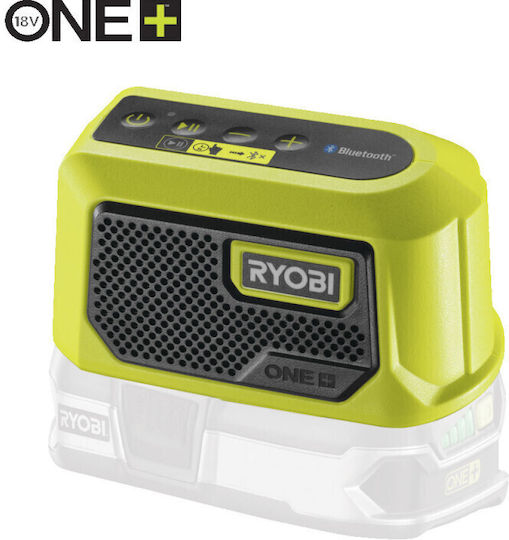 Ryobi RBTM18-0 ONE+ Ηχείο Bluetooth 5W Yellow Black