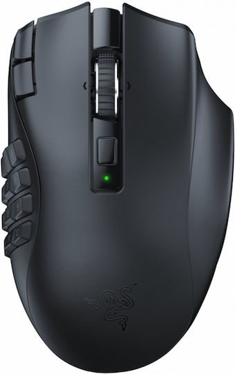 Razer Naga V2 HyperSpeed Ασύρματο Gaming Ποντίκι 30000 DPI Μαύρο