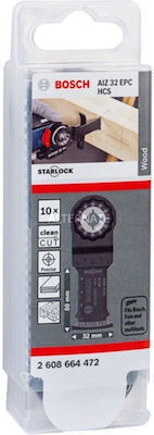 Bosch Λάμες Πολυεργαλείων 10τμχ 2608664472
