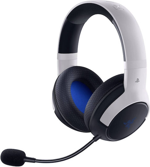 Razer Kaira Hyperspeed PlayStation Ασύρματο Over Ear Gaming Headset με σύνδεση USB Licensed Black/White for PS5 / PC
