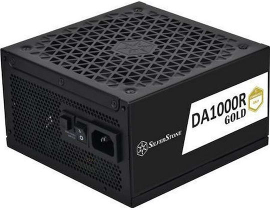 Silverstone DA1000R 1000W Μαύρο Τροφοδοτικό Υπολογιστή Full Modular 80 Plus Gold