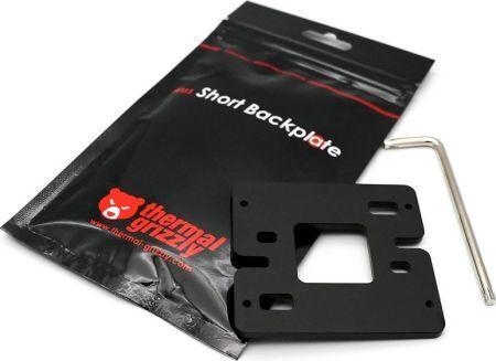 Thermal Grizzly AM5 Short Backplate Mounting Kit Μαύρο TG-SB-R7000-R