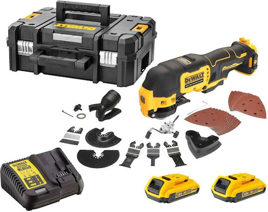 Dewalt DCS353D2 Παλινδρομικό Πολυεργαλείο 12V 2x2Ah με Ρύθμιση Ταχύτητας