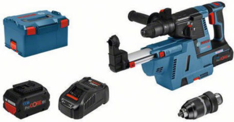 Bosch GBH 18V-26 F Professional Κρουστικό Σκαπτικό Πιστολέτο Μπαταρίας Brushless 18V 2x5.5Ah με Υποδοχή SDS Plus 061191000G