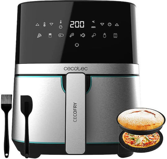 Cecotec Cecofry Full Pro 5500 Inox Air Fryer 5.5lt Ασημί