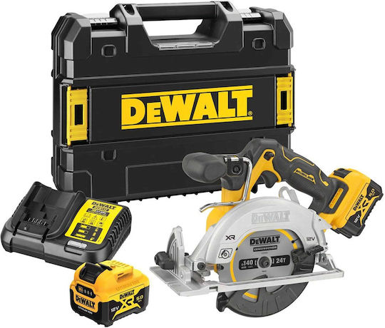 Dewalt DCS512P2 Δισκοπρίονο Brushless 12V 2x5Ah με Σύστημα Αναρρόφησης