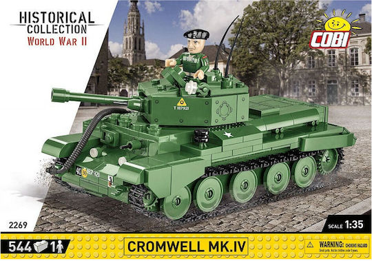 Cobi Τουβλάκια Historical Collection - Cromwell Mk.IV για 8+ Ετών 544τμχ COBI-2269