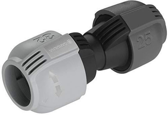 Gardena 02777-20 Σύνδεσμος Σωλήνων Ποτίσματος από 25mm σε 32mm Γκρι