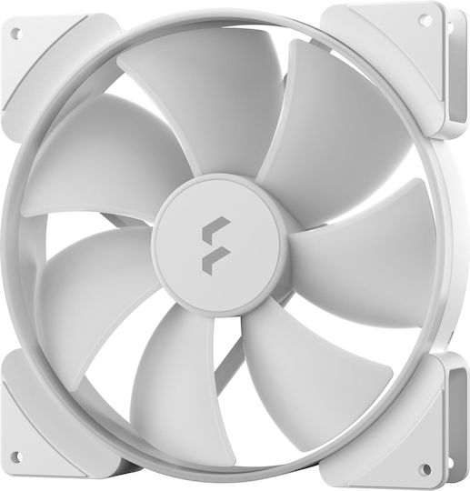 Fractal Design Prisma AL-18 Case Fan 180mm με ARGB Φωτισμό και Σύνδεση 4-Pin PWM Λευκό