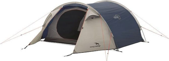 Easy Camp Vega 300 Compact Σκηνή Camping Τούνελ Μπλε με Διπλό Πανί 3 Εποχών για 3 Άτομα 325x240x95εκ. 120447