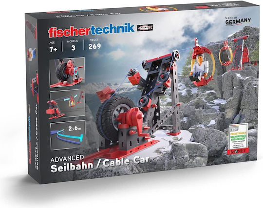 Fischer Technik Παιχνίδι Κατασκευών Πλαστικό Cable Car Building για Παιδιά 7+ Ετών 564068