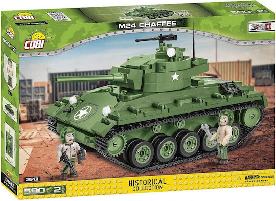 Cobi Τουβλάκια Historical Collection - M24 Chaffee για 8+ Ετών 590τμχ 2543