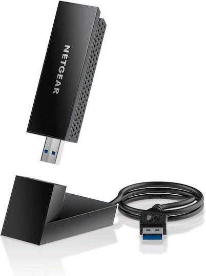 NetGear AXE3000 Ασύρματος USB Αντάπτορας Δικτύου με Αποσπώμενη Κεραία 1200Mbps