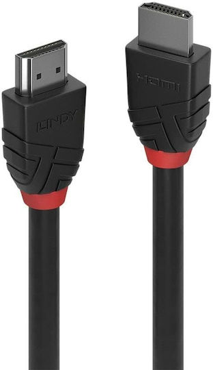 Lindy Cable HDMI male - HDMI male 15m Μαύρο (36469)