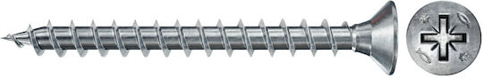 fischer Βίδα Σταυρού Γαλβανιζέ με Διάμετρο M30 και Μήκος 25mm 100τμχ 670032