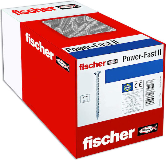 fischer Βίδα Σταυρού Μεταλλική με Διάμετρο M6 και Μήκος 180mm 25τμχ 670508