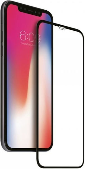 Nevox 3D 0.33mm Full Glue Full Face Tempered Glass Μαύρο (iPhone 16e / 14 / 13 / 13 Pro) 1953