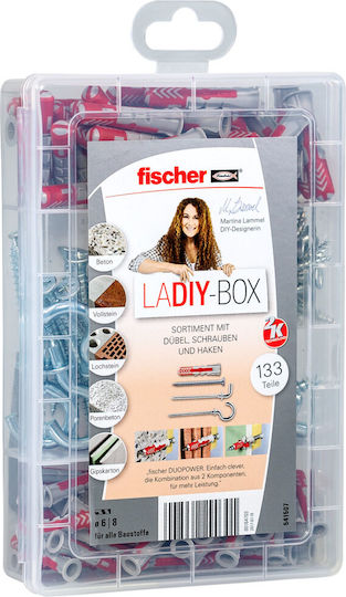 fischer Ούπα Πλαστικό 80τμχ 541507