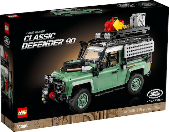 LEGO Classic Land Rover Classic Defender 90 για 18+ Ετών 2336τμχ 10317