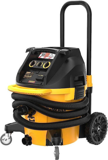 Dewalt DWV905M Σκούπα Υγρών / Στερεών 1400W με Πλαστικό Κάδο 18.4lt