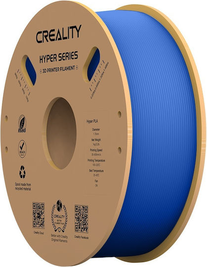 Creality3D Hyper HS-PLA 3D Printer Filament 1.75mm Μπλε 1kg 3301010341 (Spool)