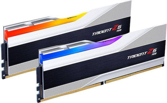 G.Skill Trident Z5 RGB DDR5 32GB RAM με 2x16GB Modules και Ταχύτητα 8000 για Desktop F5-8000J3848H16GX2-TZ5RS