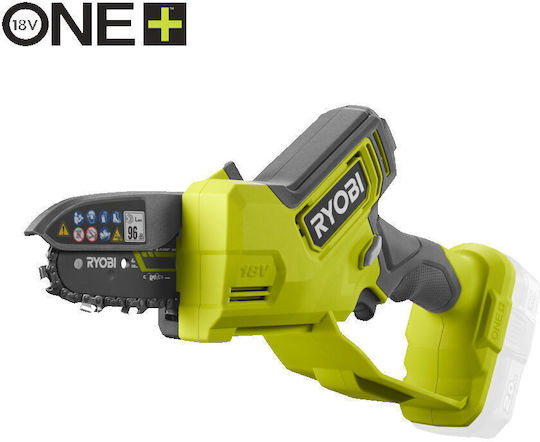 Ryobi RY18PSX10A-0 Κλαδευτικό Αλυσοπρίονο Μπαταρίας Solo 18V 1.63kg με Λάμα 10cm 5133005433