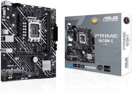 Asus Prime H610M-E-CSM Motherboard Micro ATX με Intel 1700 Socket 90MB1G10-M0EAYC