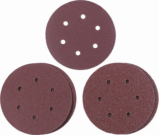 Einhell Φύλλο Λείανσης Έκκεντρου Τριβείου 150x150mm Σετ 5τμχ