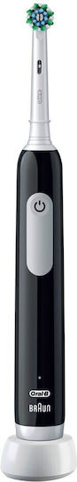 Oral-B Pro Series 1 Ηλεκτρική Οδοντόβουρτσα με Αισθητήρα Πίεσης και Θήκη Ταξιδίου Μαύρη