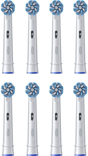 Oral-B Pro Sensitive Clean Ανταλλακτικές Κεφαλές για Ηλεκτρική Οδοντόβουρτσα BRA-860649 8τμχ
