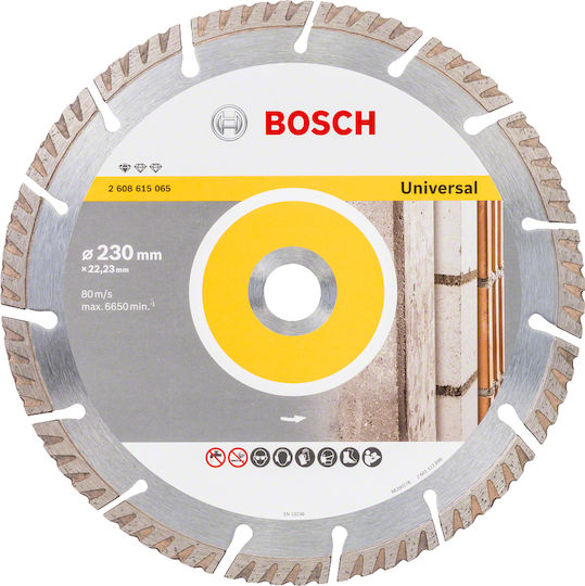 Bosch Standard Δίσκος Κοπής Δομικών Υλικών 125mm 2608615060