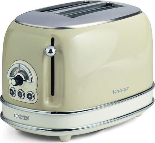 Ariete Vintage 00C015513AR0 Φρυγανιέρα 2 Θέσεων 810W Μπεζ