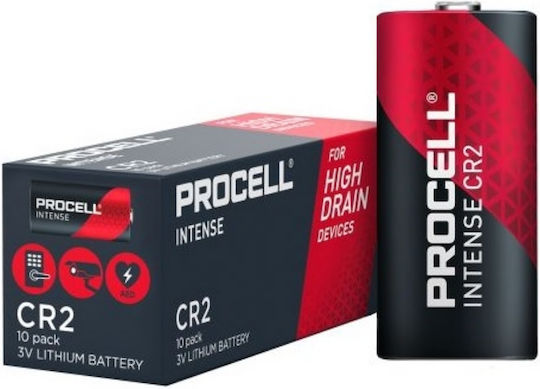 Procell Μπαταρία Λιθίου CR2 3V 10τμχ