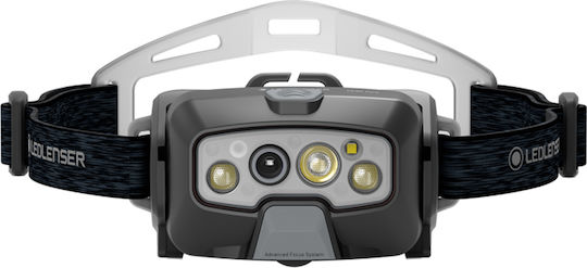 LedLenser Επαναφορτιζόμενος Φακός Κεφαλής LED IP68 με Μέγιστη Φωτεινότητα 1600lm Hf8r Core 502801