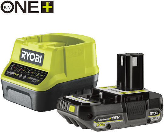 Ryobi Μπαταρία Εργαλείου Λιθίου 18V με Χωρητικότητα 2Ah 5133005090