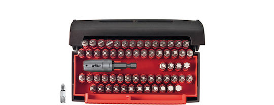 Wiha Σετ 60 Μύτες Κατσαβιδιού Σταυρός 07943