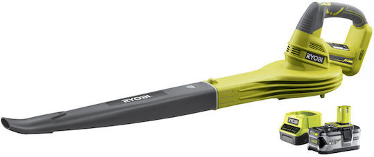 Ryobi Φυσητήρας Χειρός 18V με 1 Μπαταρία 4Ah & Μέγιστη Ταχύτητα Αέρα 245km/h
