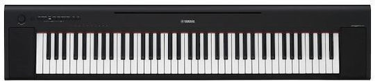 Yamaha Κλασσικό Stage Πιάνο NP 35 Piaggero με 76 Βαρυκεντρισμένα Πλήκτρα Black