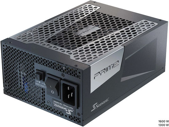 Seasonic Prime TX-1600 TR2 1600W Τροφοδοτικό Υπολογιστή Full Modular 80 Plus Titanium
