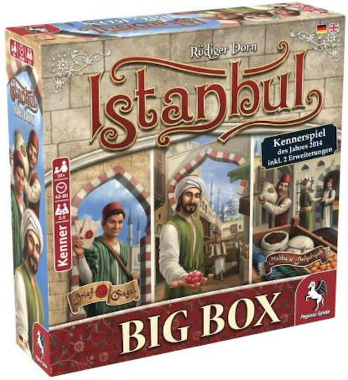 Επιτραπέζιο Παιχνίδι Istanbul Big Box (New Edition) για 2-5 Παίκτες 10+ Ετών 55119G (EN) Pegasus Spiele