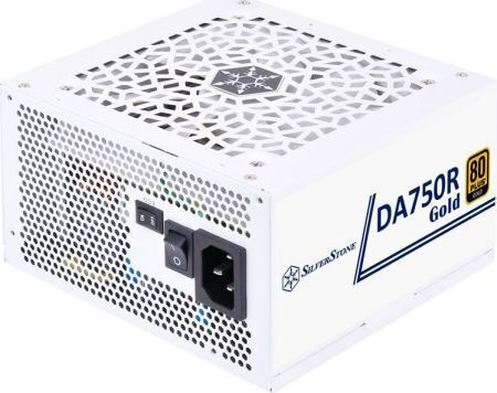 Silverstone DA750R 750W Λευκό Τροφοδοτικό Υπολογιστή Full Modular 80 Plus Gold