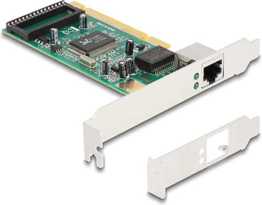 DeLock Ενσύρματη Κάρτα Δικτύου Gigabit (1Gbps) Ethernet PCI 88084