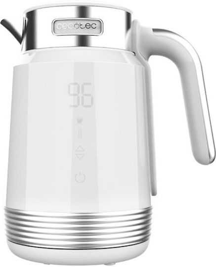 Cecotec Thermosense 600 Touch Βραστήρας 1.7lt 2200W Λευκός