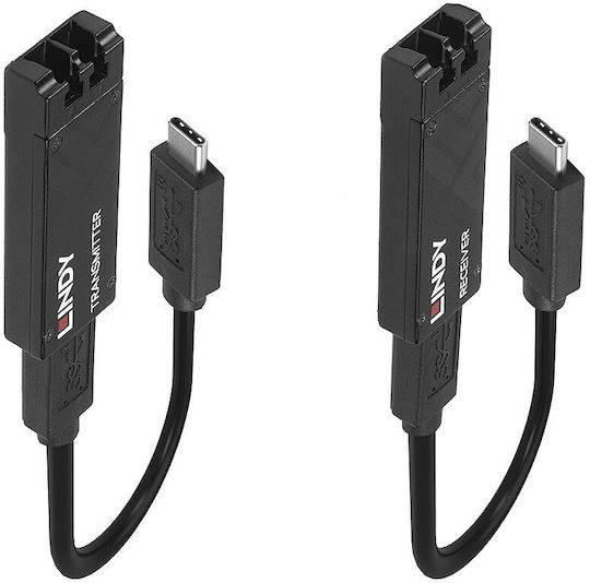 Lindy Adapter Οπτικών Ινών 1τμχ 43312